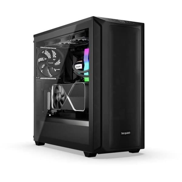 PC-chassi - BE QUIET! - Shadow Base 800 - Svart - Mellanstorlek - ATX/MicroATX
