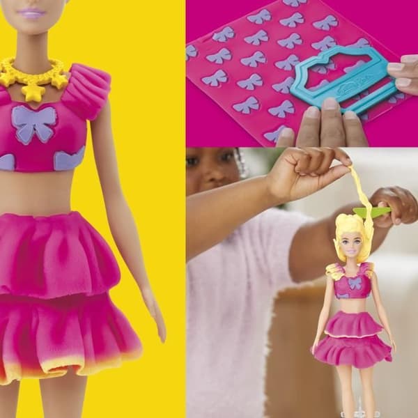 Play-Doh Barbie Denteller och knutar, modellera set