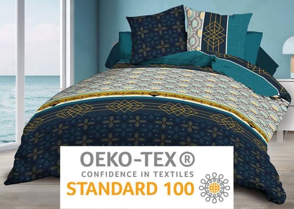 Påslakan 240x260 + 2 örngott - Microfiber - Biarritz