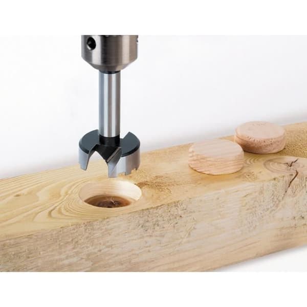 WOLFCRAFT - 1 infälld vedfräs PRO L90 Ø32 mm