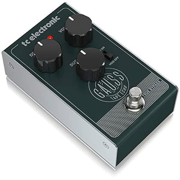 Echo-pedal - TC Electronic - GAUSS TAPE ECHO - Intuitiv gränssnitt - True Bypass - 9V