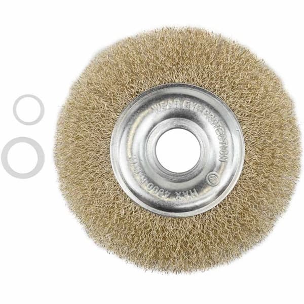 Diskborste för borrmaskiner och vinkelslipar, flexibel, 125 mm