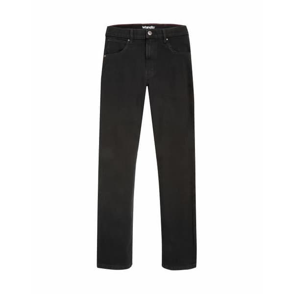 Wrangler raka jeans - svarta