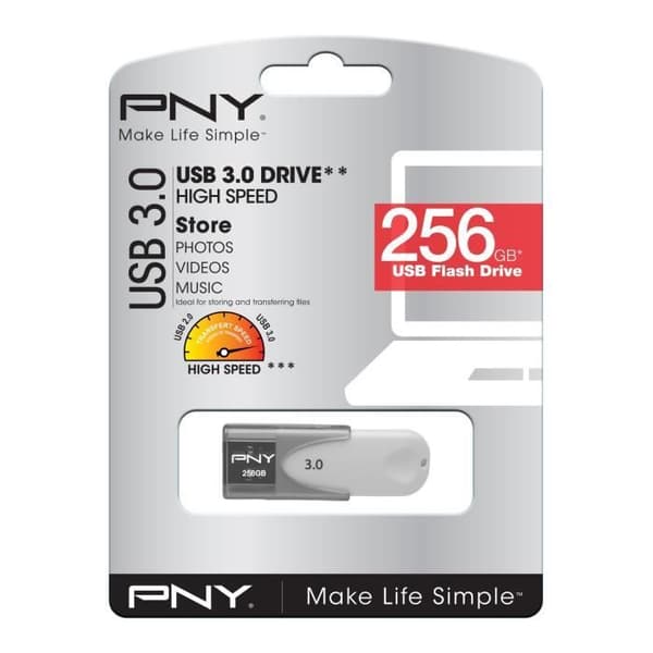 PNY USB-nyckel Bifogad 4 USB3.0 256GB