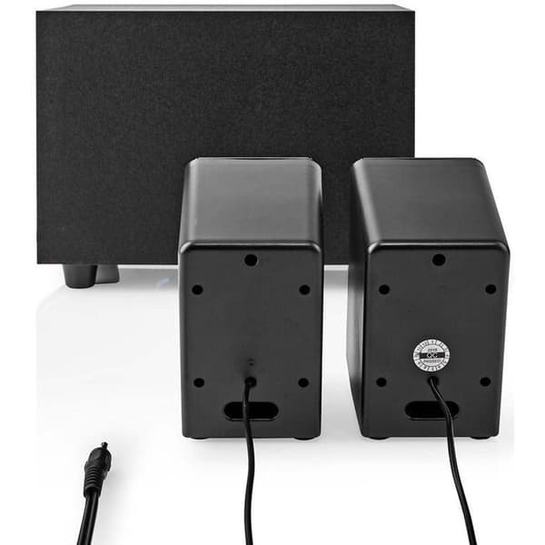 Nedis Canal 2.1 16 Watt PC-högtalarsystem svart