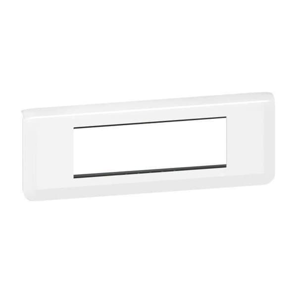 LEGRAND - Mosaic 6-modul vitt horisontellt plattstöd