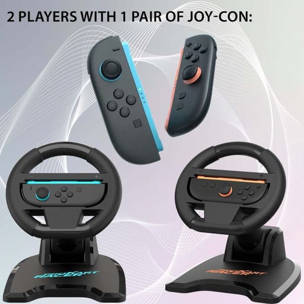 Fällbart styre för Joy-Con - SUBSONIC - Switch 2 - Switch OLED - Switch