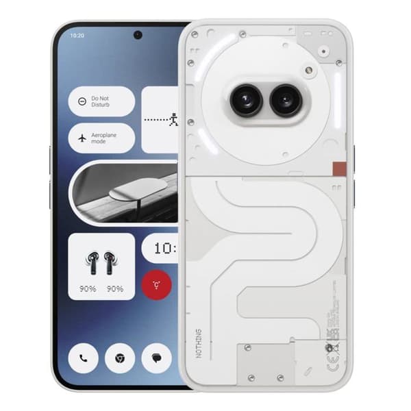 Smartphone - INGEN - TELEFON (2a) - 5G - 8Go RAM - 128Go Internminne - Vit