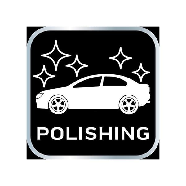 Poleringsdyna 150 x 150 mm x 25 mm, slipsvamp