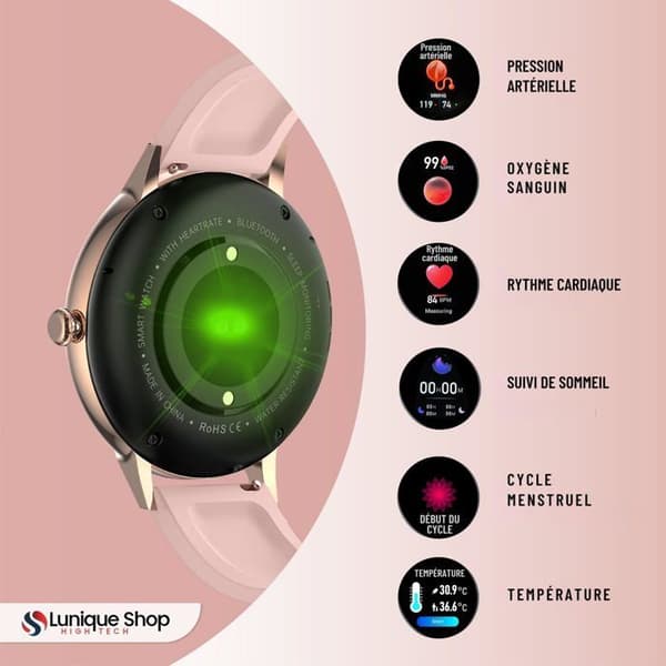 Bluetooth-klocka - smart klocka - intelligent klocka Luniqueshop