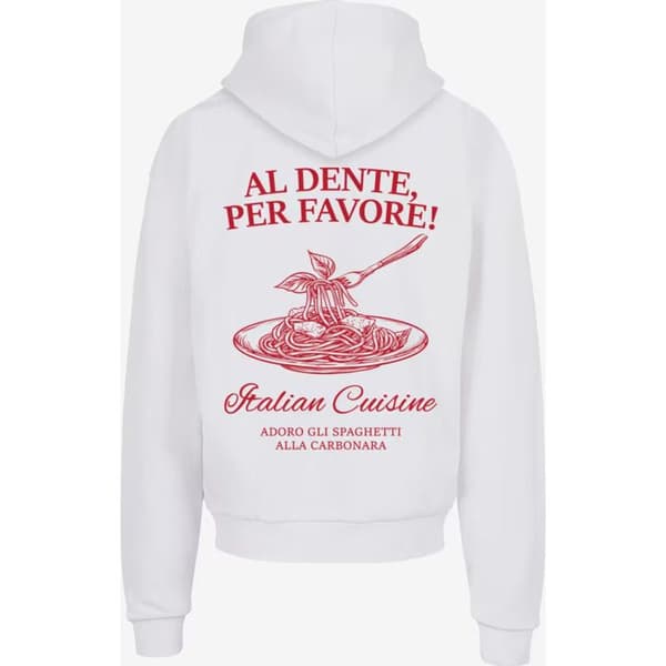 Oversize hoodie Merchcode Al Dente Per Favore