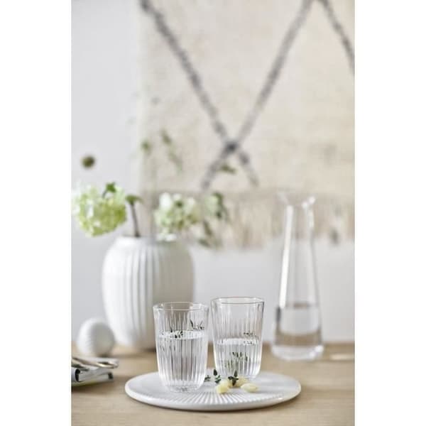 Vas - Hammershøi - 20 cm - Vit - Keramik - Tidlös design
