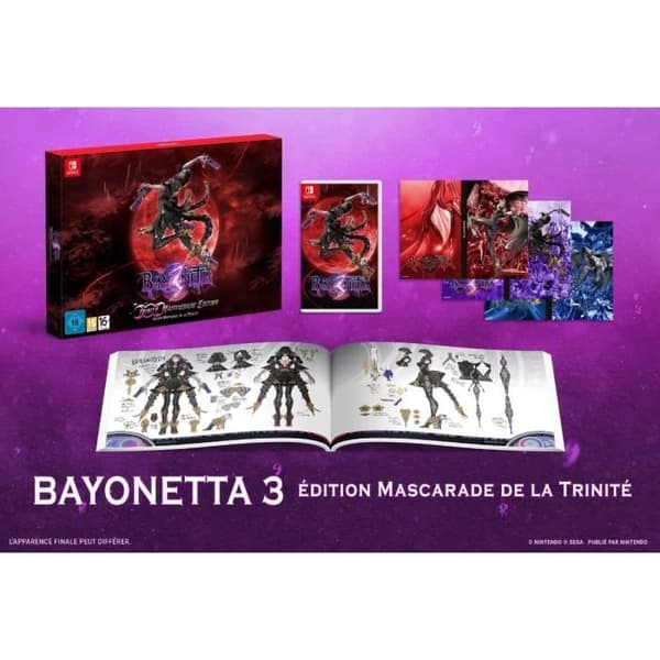 Bayonetta 3 - Trinity Masquerade Edition • Nintendo Switch-spel