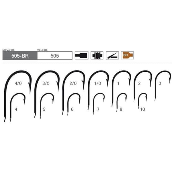 ENKEL HAMECON MUSTAD 505-BR
