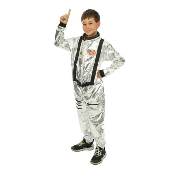 Barn Astronautkostym - PTIT CLOWN - Karneval, Halloween, Cosplay - Silver