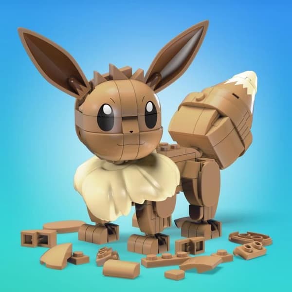 Mega Construx - Pokémon Eevee att montera - Byggstenar - Från 7 år HDL84