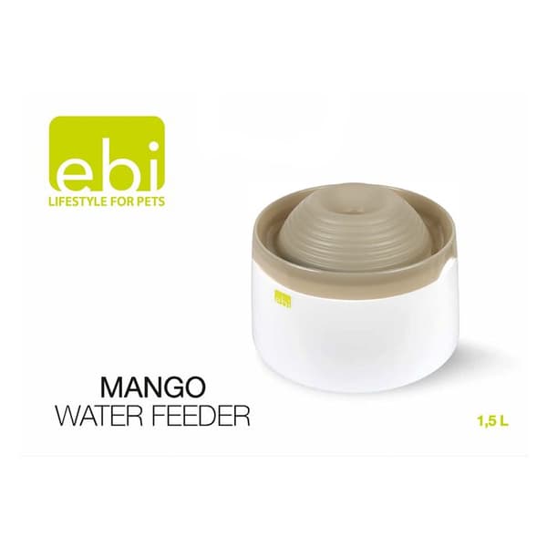 Vattenfontän för hund och katt Ebi Mango