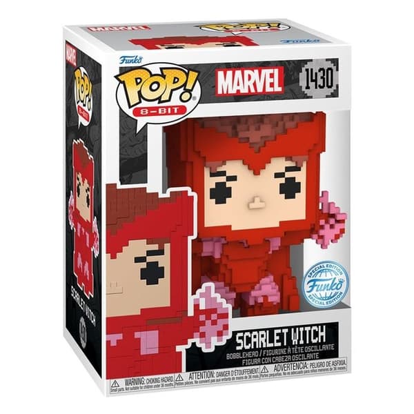 Figurine Funko Pop! 8-bit | Marvel | Scarlett Witch