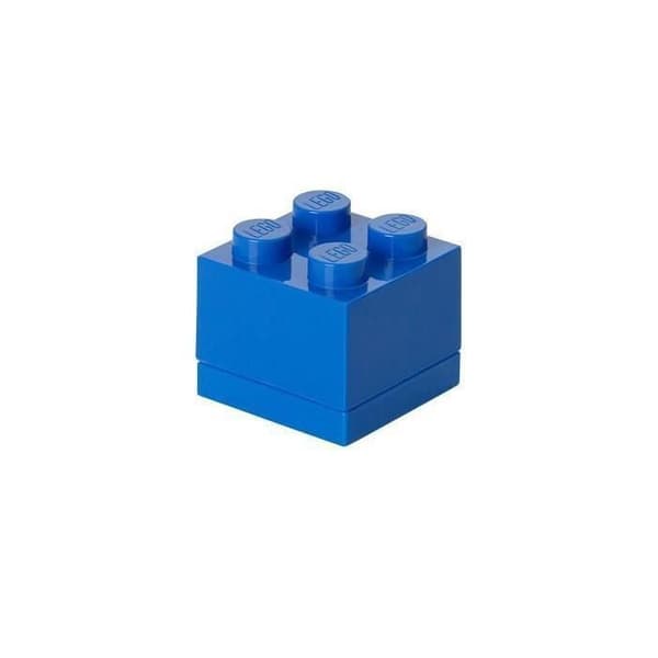 LEGO Mini Förvaringslåda - 40111731 - Stapelbar - Blå