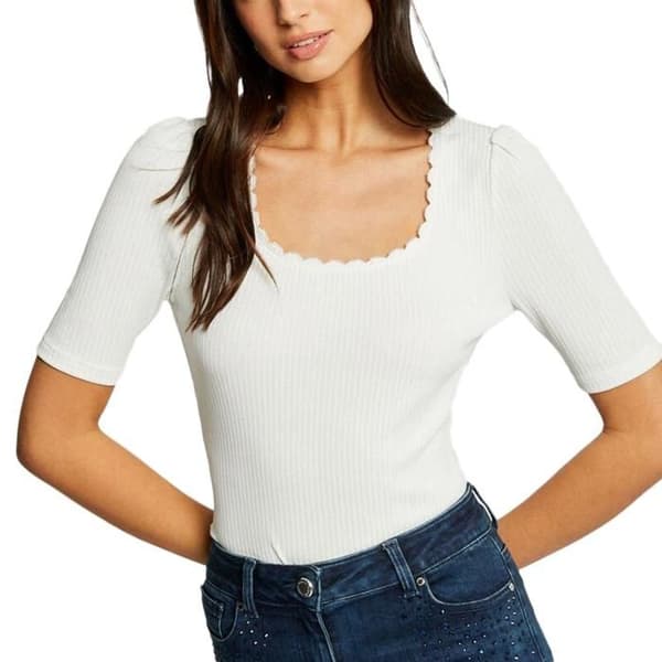 T-shirt Vit Dam Morgan DABRI