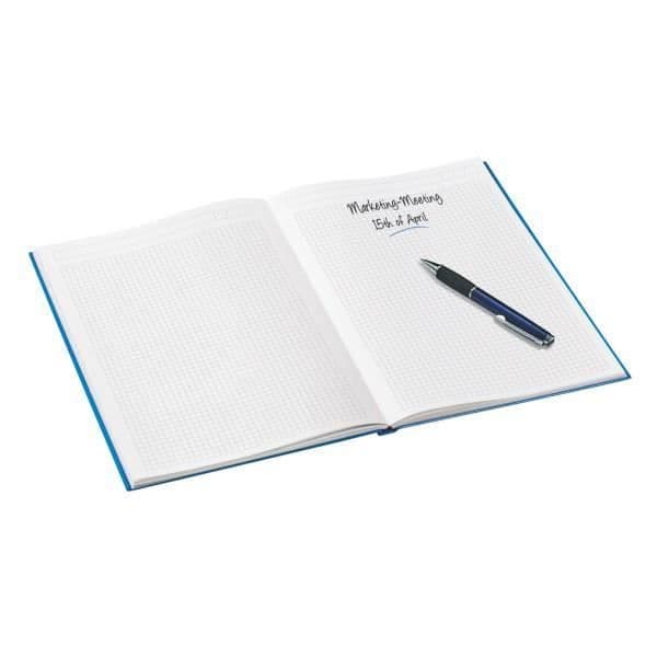 Cahier - LEITZ - A5 - Hård omslag - 80 ark - Små rutor - Rosa