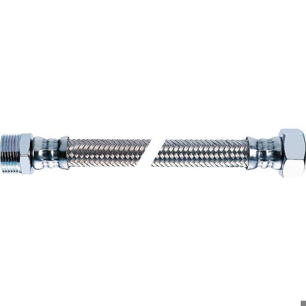 Flexibel anslutning - 30 cm - MF 3/4' - Tucai