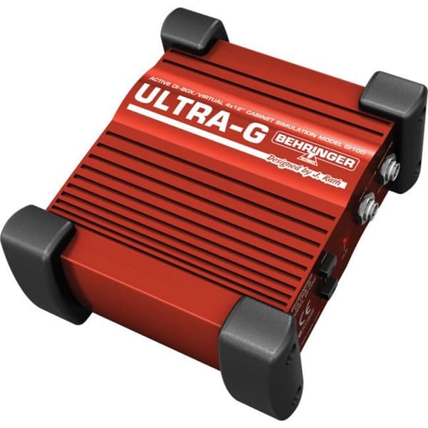 Direktlåda - BEHRINGER - GI100 - Aktiv - Högtalar-simulering - 650g