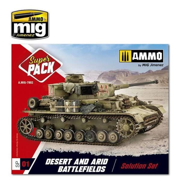SUPER PACK ÖKEN OCH TORRA STRIDSFÄLT