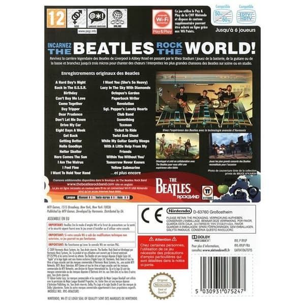 Spel WII - THE BEATLES