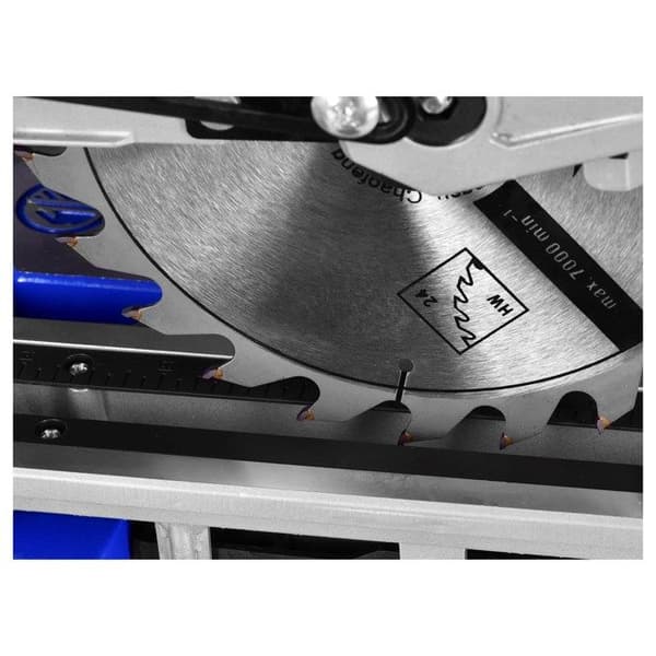 Kapsåg - Scheppach - HM216 - Progressiv start - 2000 W - Inbyggd laser - HW-blad med 24 tänder