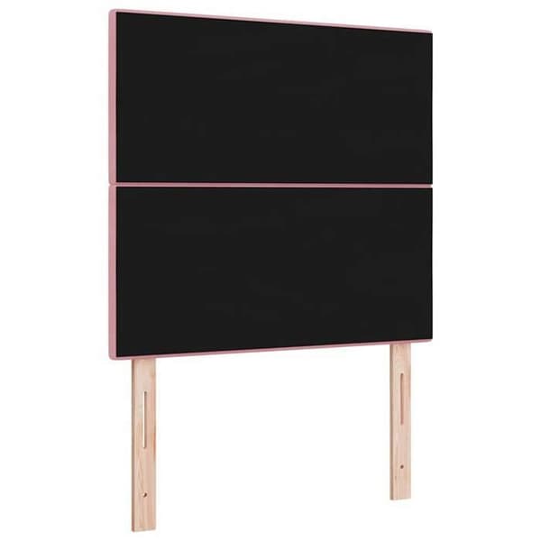 vidaXL Sänggavel Rosa 80 cm Sammet 3337794
