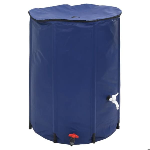 Vattentank - vidaXL - 750 L - Fällbar - PVC - Med kran