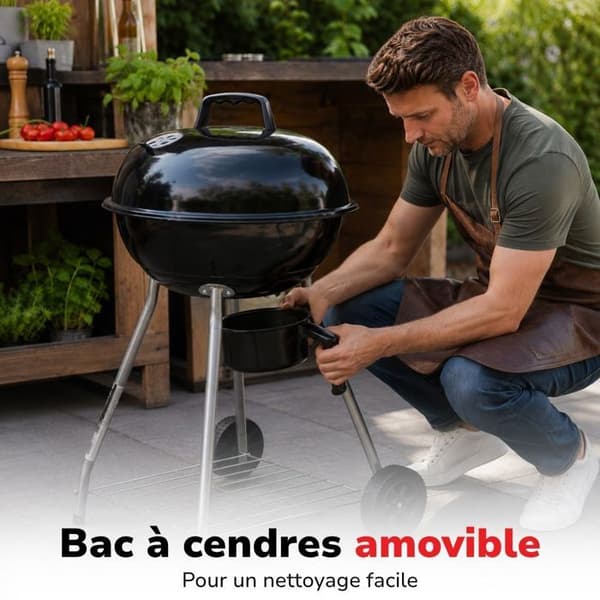 Kolgrill 45cm BQ Collection svart