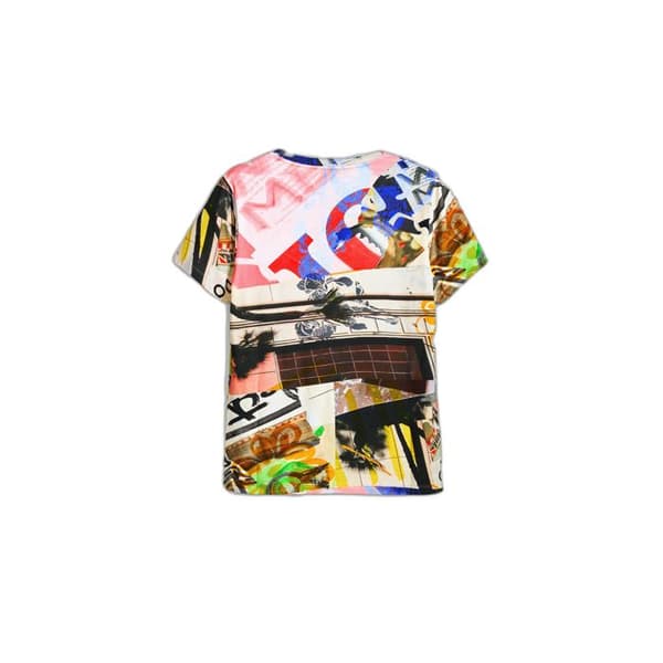 T-shirt dam Desigual Collage
