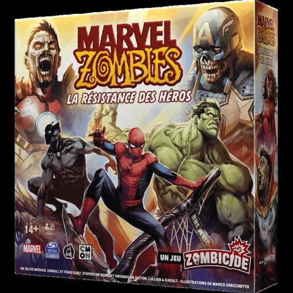 Marvel Zombies - Hjältarnas Motstånd - Brädspel
