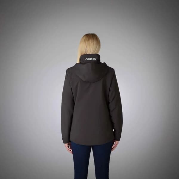 Vattentät jacka med huva dam Musto Br1 Pl Midlayer