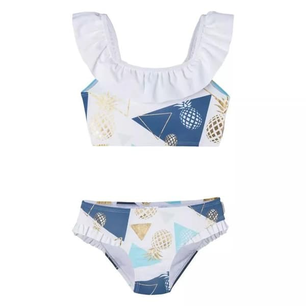 Bikini för flickor Aquawave Charlotte (x2) - ananastryck
