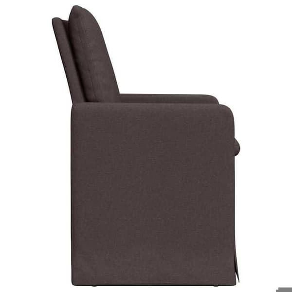 VidaXL matstolar 2 st Mörkbrun 57 x 67 x 98 cm
