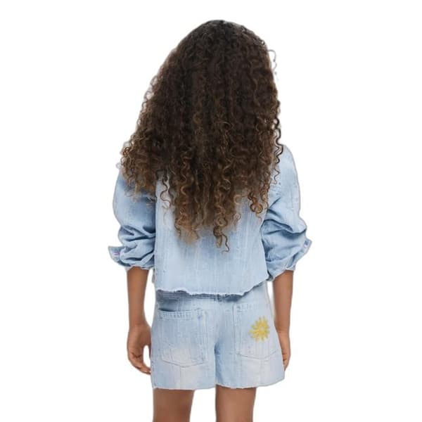 Jeansjacka tjej Desigual Martina