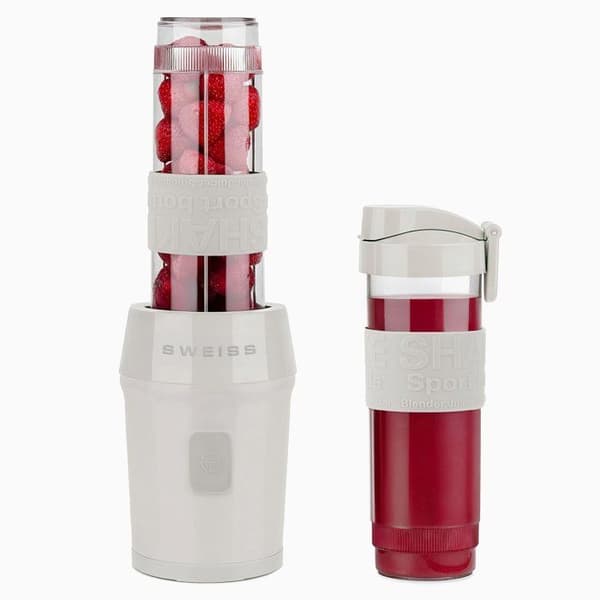 Mini-blender - SWEISS - MOOV8 - 300 W - 570 ml - 2 flaskor - Beige