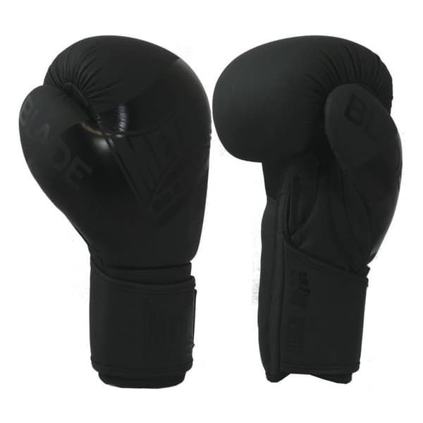 -Gants de boxe Métal boxe Blade Black is Black-10 oz-Noir