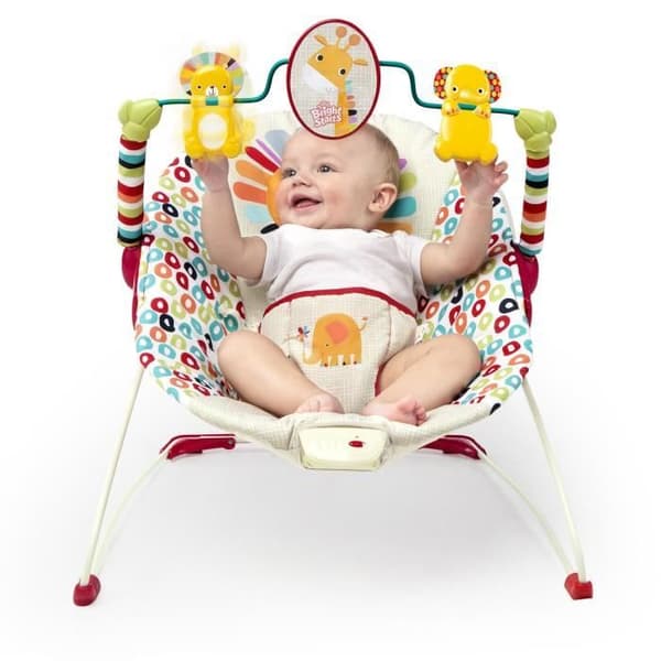 LJUS STARTAR Bouncer Lekfulla Pinwheels