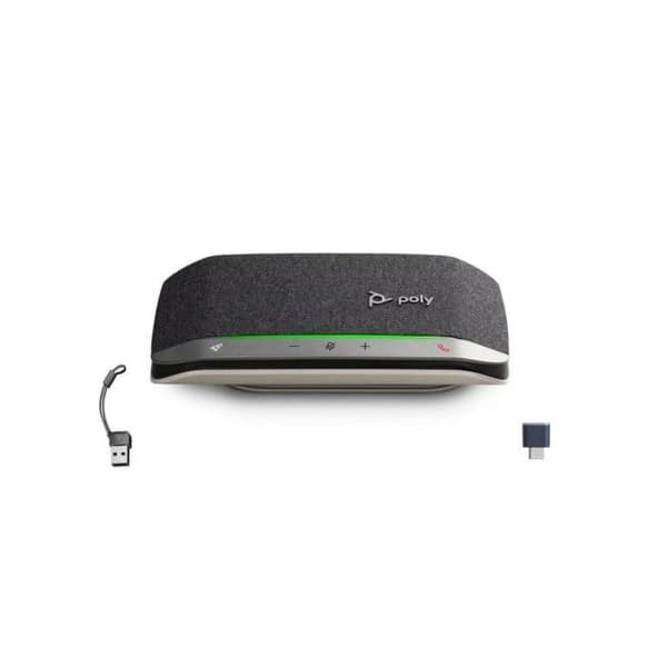 Poly Sync 20+ Högtalartelefon USB/Bluetooth med USB-C-adapter/A Professionell
