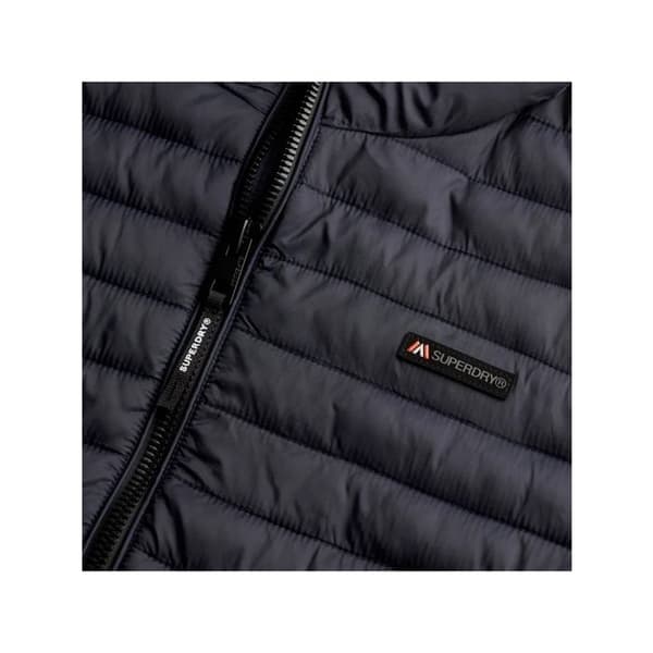 Superdry Herr Fuji Lite Blå Syntetisk Doudoune