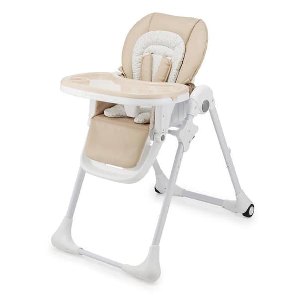 Höga barnstolen - KINDERKRAFT - TUMMIE - Beige