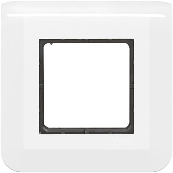 LEGRAND - Mosaikvit 2-moduls plattskruvstöd