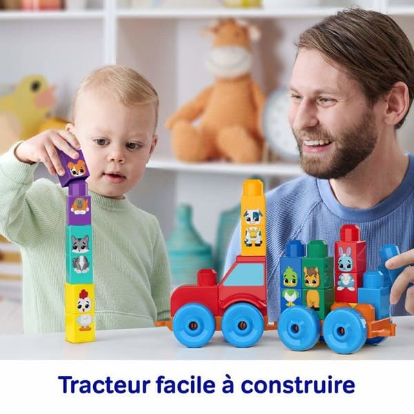Djurtraktorn - från 1 och ett halvt år - Mega Blocks - JKG33