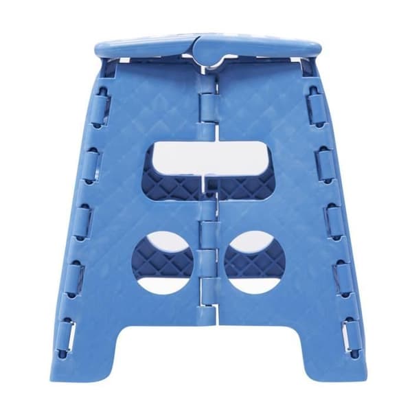 Arregui TB-032-A Multipurpose Folding Pall, Step Pall, 32 cm hög, blå