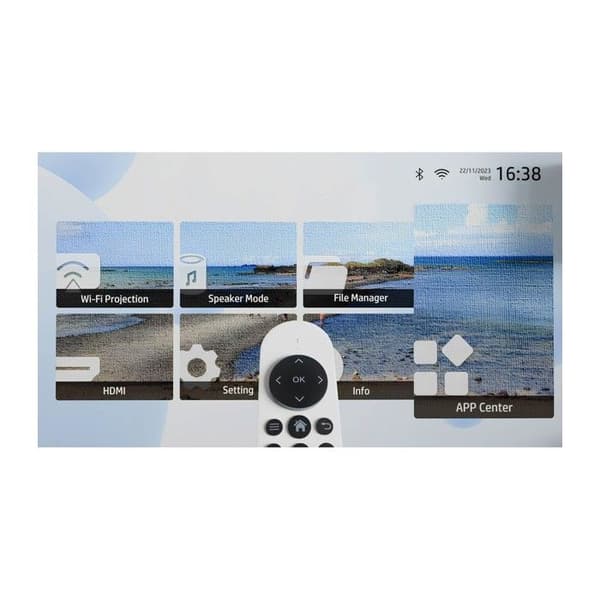 Intelligent FHD-projektor - HP - CC360 - WiFi - Bluetooth - 500 Lumen