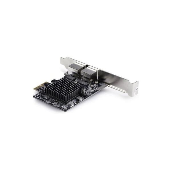 PCIe nätverkskort - STARTECH.COM - 5G - 2 portar - Kompatibel med Windows och Linux - Trådad